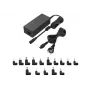 Conceptronic OZUL08B15 90W Universal Laptop Charger, 15 Charging Tips incl.