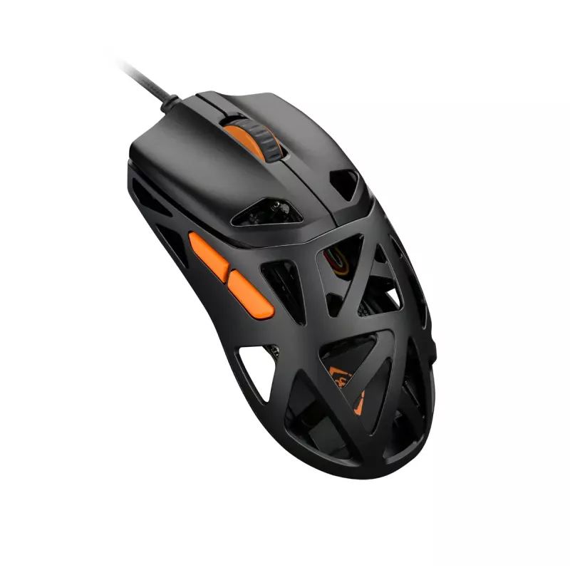 Gaming mouse DELTACO DM360 Ultra-Lightweight 47g, 12 400 DPI, 3327 sensor