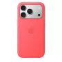 Silicone Case with MagSafe for Apple iPhone 17 Pro — Bright Guava (Red) — Cover, fits 16 cm (6.3 inch)