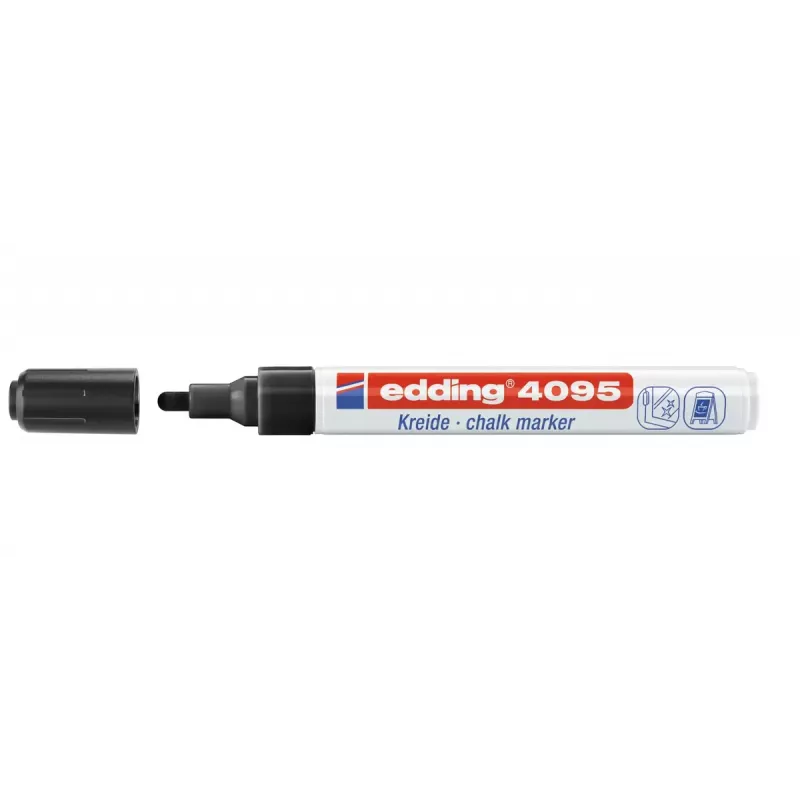 Chalk Marker Edding 4095 White 10 pc(s)