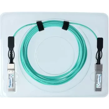 Optical AOC cable BlueOptics SFP28-AOC-25M-LE-BO — SFP28 to SFP28, 25 m, mint