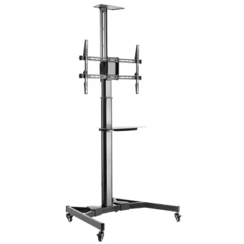 Techly ICA-TR46 multimedia cart/stand Black Flat panel