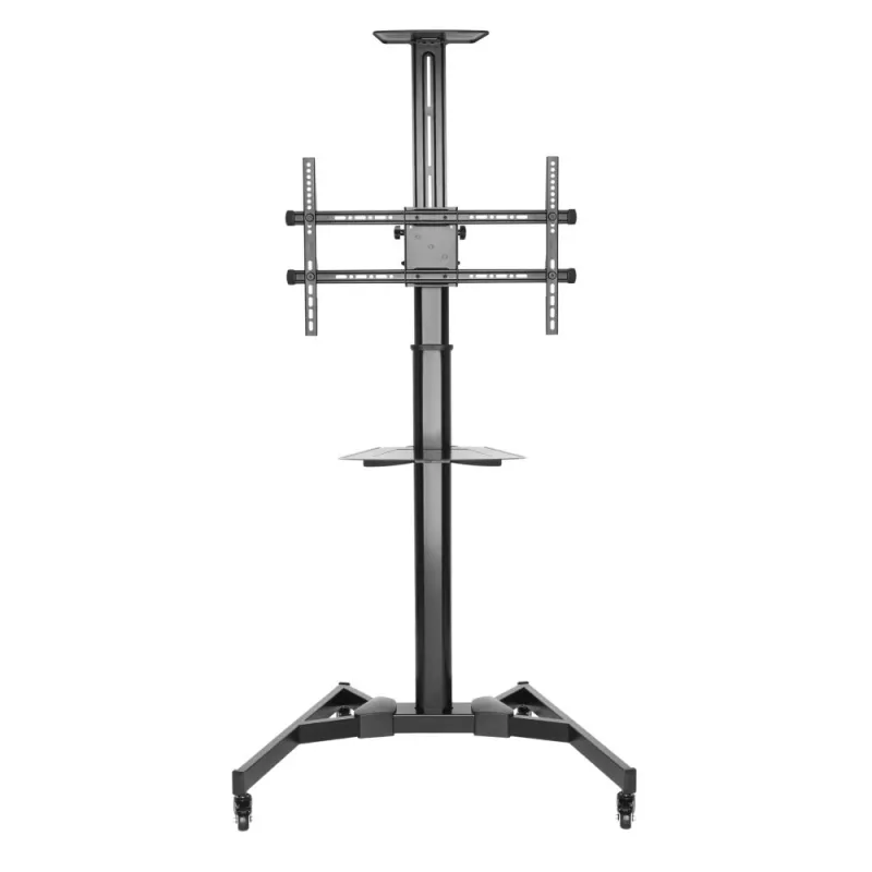 Techly ICA-TR46 multimedia cart/stand Black Flat panel