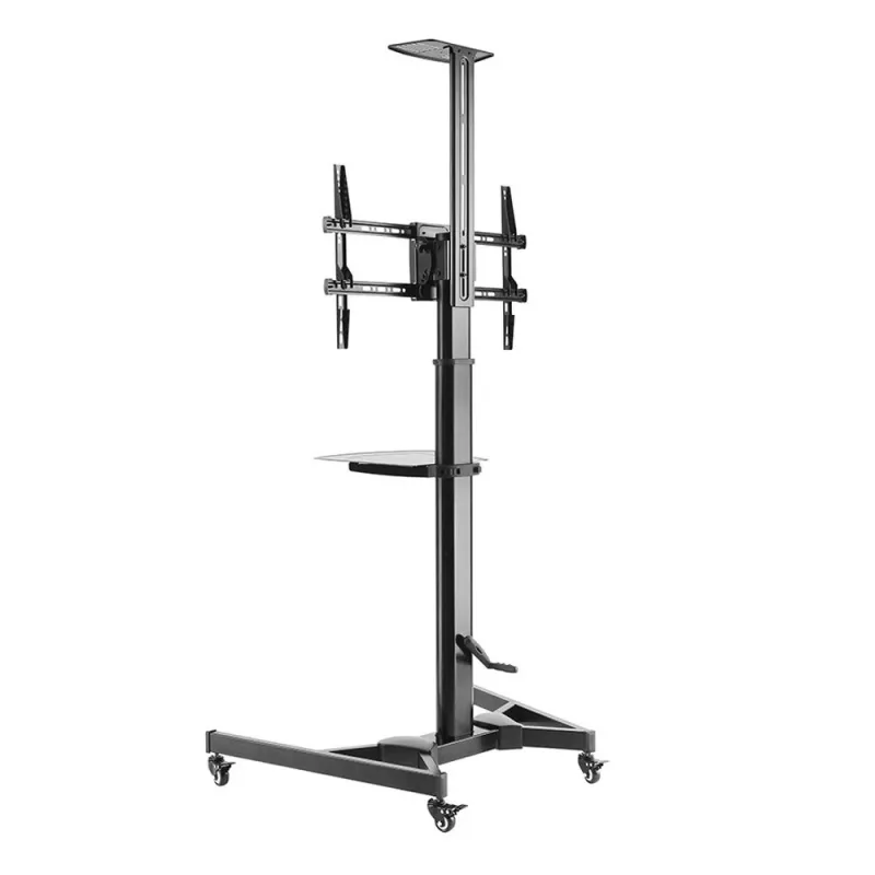 Techly ICA-TR46 multimedia cart/stand Black Flat panel