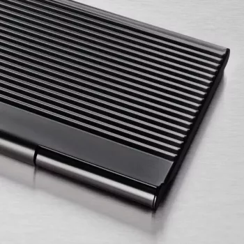 Business Card Holder Sigel VZ134 Metal Black