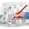 Pencil Staedtler Jumbo 2B hexagonal, lead Ø 3 mm, multicolour, 1 pc