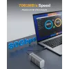 TerraMaster D1 SSD Pro SSD enclosure Aluminium M.2