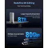 TerraMaster D1 SSD Pro SSD enclosure Aluminium M.2