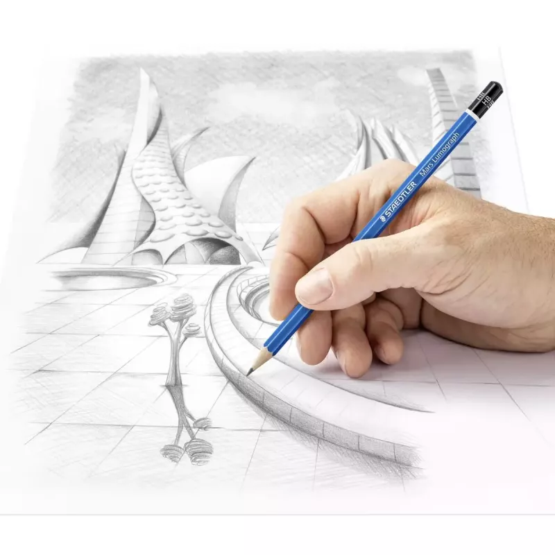 Pencil Staedtler Mars Lumograph 100 12 pcs