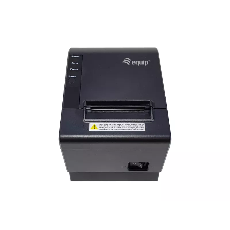 Equip 58mm Thermal POS Receipt Printer with Auto Cutter, USB/Ethernet/Cash Drawer connection
