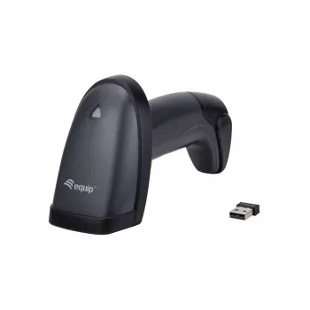 Handheld Barcode Reader Equip Wireless 2D Barcode Scanner with Stand