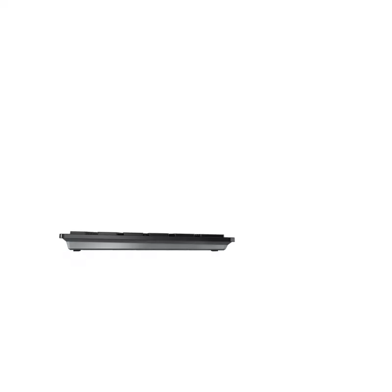 CHERRY DW 9500 SLIM keyboard Mouse included Universal RF Wireless + Bluetooth AZERTY Belgian Black, Grey