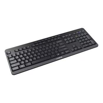 Keyboard Cherry Stream ultimate — Full-size USB, RF Wireless & Bluetooth, QWERTY English, LED backlight, Black