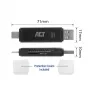 Card Reader ACT USB-C/USB-A 3.0 Black