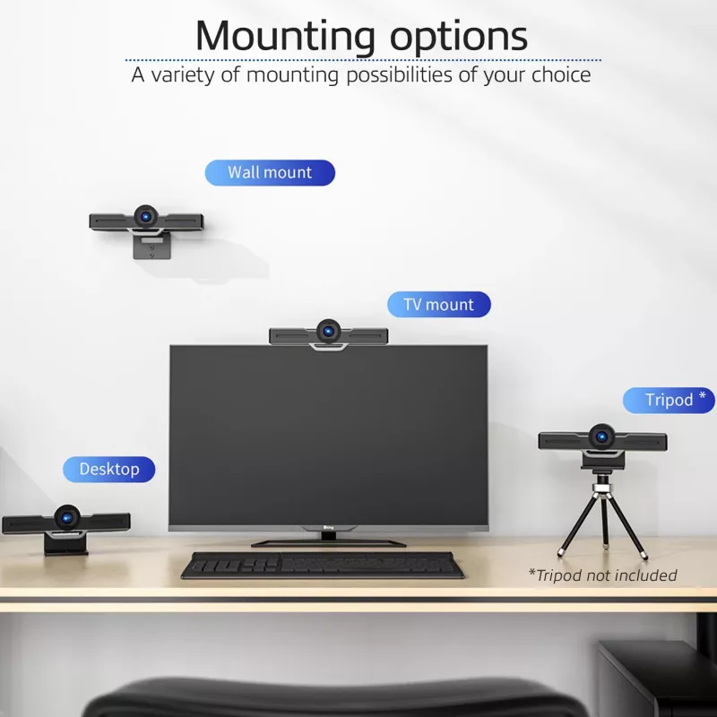 ACT Full HD Conference Camera with Microphone, pan, tilt and zoom
