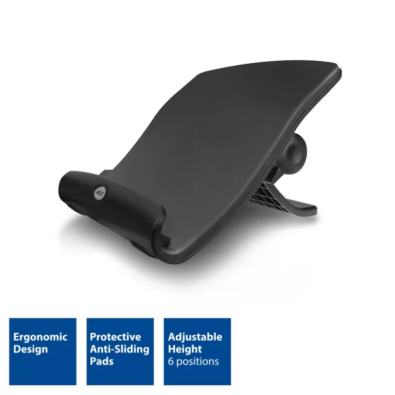 Laptop stand ACT AC8100 6 positions height adjustable 4-port hub