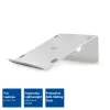 Laptop stand ACT AC8115 Aluminium Grey 190x260x90 mm