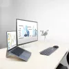 Laptop stand ACT AC8115 Aluminium Grey 190x260x90 mm