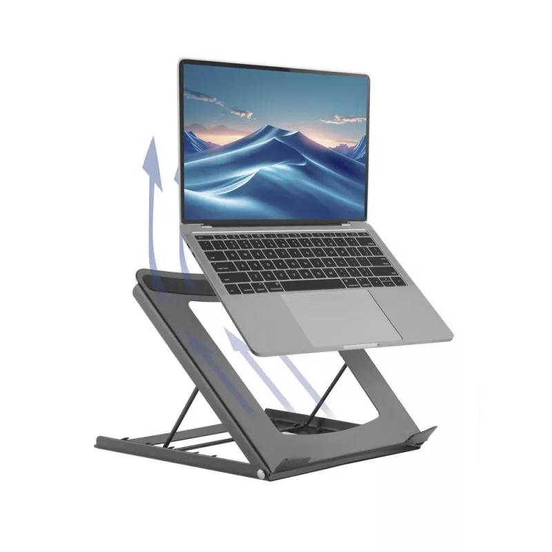 Laptop Stand ACT AC8145 5 Adjustable Height Positions Black