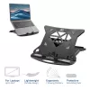 Laptop Stand ACT AC8150 Foldable 7 Adjustable Heights Black