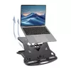 Laptop Stand ACT AC8150 Foldable 7 Adjustable Heights Black