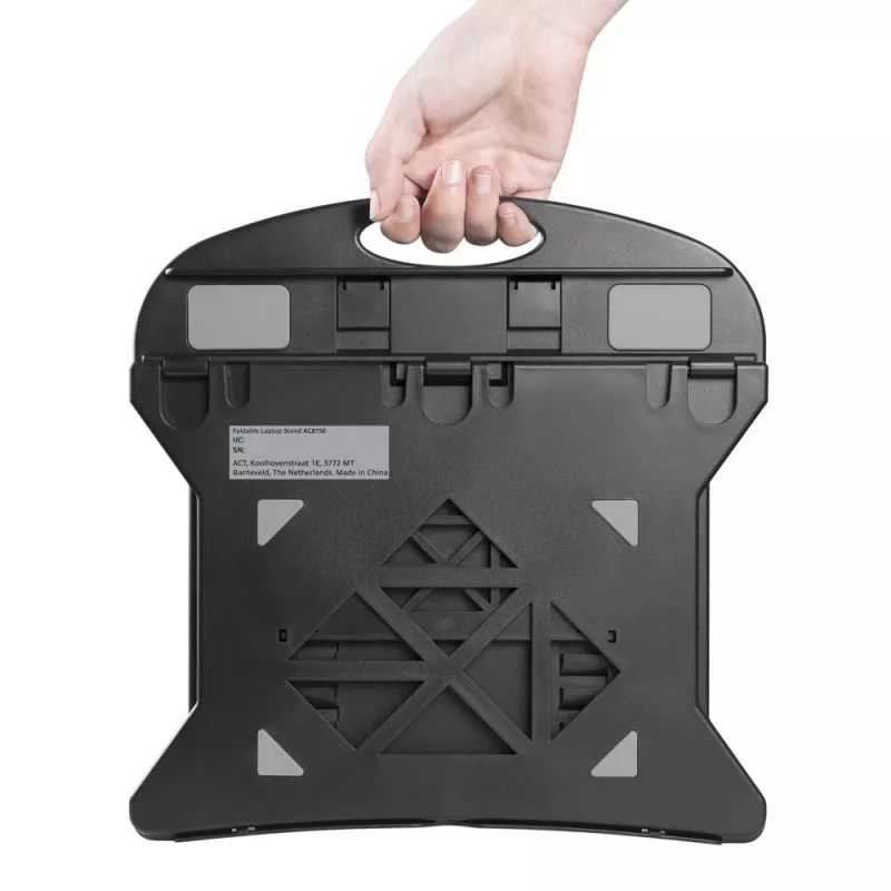Laptop Stand ACT AC8150 Foldable 7 Adjustable Heights Black