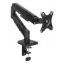 Monitor arm ACT for 35 inch screens, gas spring, single monitor, clamp/grommet, up to 9 kg, VESA 75x75–100x100, tilt ±45°, black