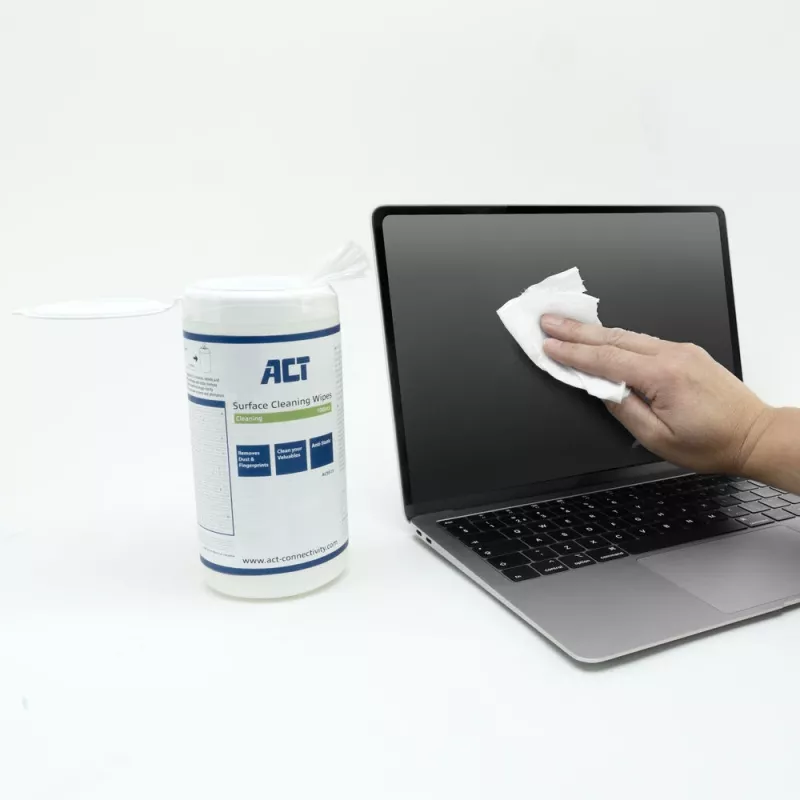 Equipment cleansing wipes ACT AC9515 100st for LCD LED Plasma
