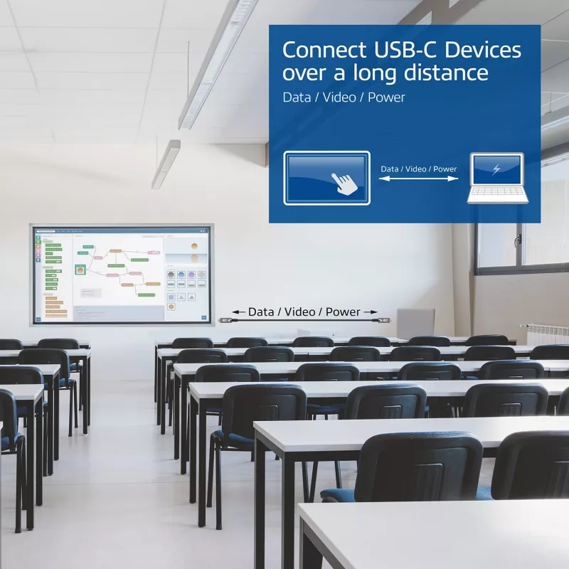 ACT USB-C 3.2 Gen2 Active Optical Cable (AOC) connection cable, 3m