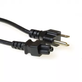Power cord ACT Powercord USA plug - C5 black 1.8 m