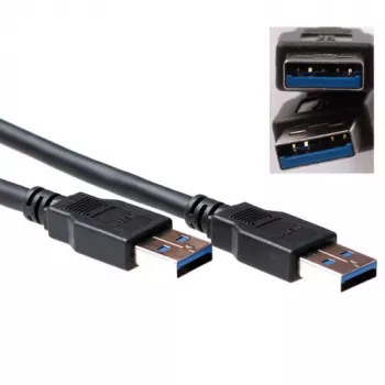 USB 3.0 A male - USB A male 5.00 m, ACT, SB0002