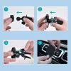 Magnetic Car Phone Holder CHOETECH for iPhone 12, dashboard/air vent compatible, compact mount