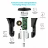 Power charger CHOETECH C0051 dual USB-A 36W QC3.0, black