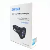 Power charger CHOETECH C0051 dual USB-A 36W QC3.0, black