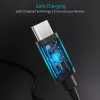 USB Cable Choetech CC0002 USB 2.0 1m USB C Black