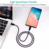 USB Cable Choetech CC0002 USB 2.0 1m USB C Black