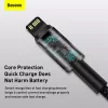 Cable Baseus Tungsten Gold 1 m Black Lightning to USB C