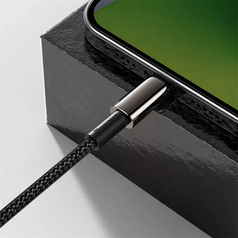 Cable Baseus Tungsten Gold 1 m Black Lightning to USB C