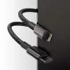 Cable Baseus Tungsten Gold 1 m Black Lightning to USB C