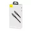 Cable Baseus Tungsten Gold 2 m Black Lightning USB C
