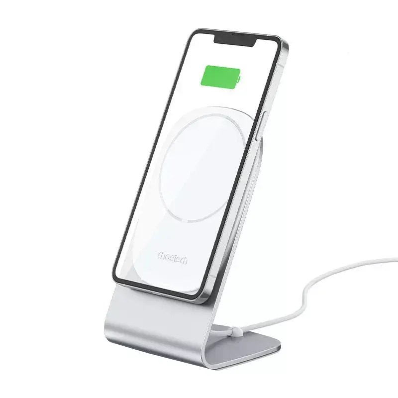 Wireless Magnetic Charger CHOETECH H047 15W MagSafe-compatible fast charging for smartphones