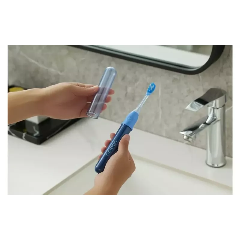 Electric toothbrush OCLEAN Ease Blue — rechargeable, waterproof, blue