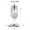 Glorious Gaming Glorious Model O Mouse Regular (White), Right-hand, Optical, USB Type-A, 12000 DPI, White
