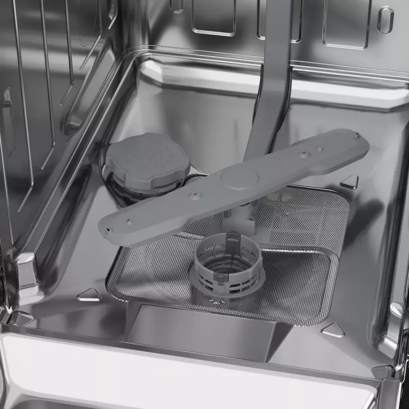 Slimline freestanding dishwasher BEKO DVS05024W — 10 place settings, 45 cm, 49 dB, E class