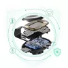 Car phone mount CHOETECH T536-S with 10W wireless charging, dashboard/windshield installation