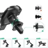 Car phone mount CHOETECH T536-S with 10W wireless charging, dashboard/windshield installation