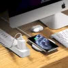 Wireless charging pad CHOETECH T550-F-v2 15W White — Qi-compatible 15W fast wireless charger