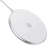 Wireless Magnetic Charger CHOETECH T580 15W White — magnetic Qi wireless charging pad