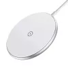Wireless Magnetic Charger CHOETECH T580 15W White — magnetic Qi wireless charging pad