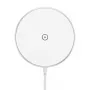 Wireless Magnetic Charger CHOETECH T580 15W White — magnetic Qi wireless charging pad